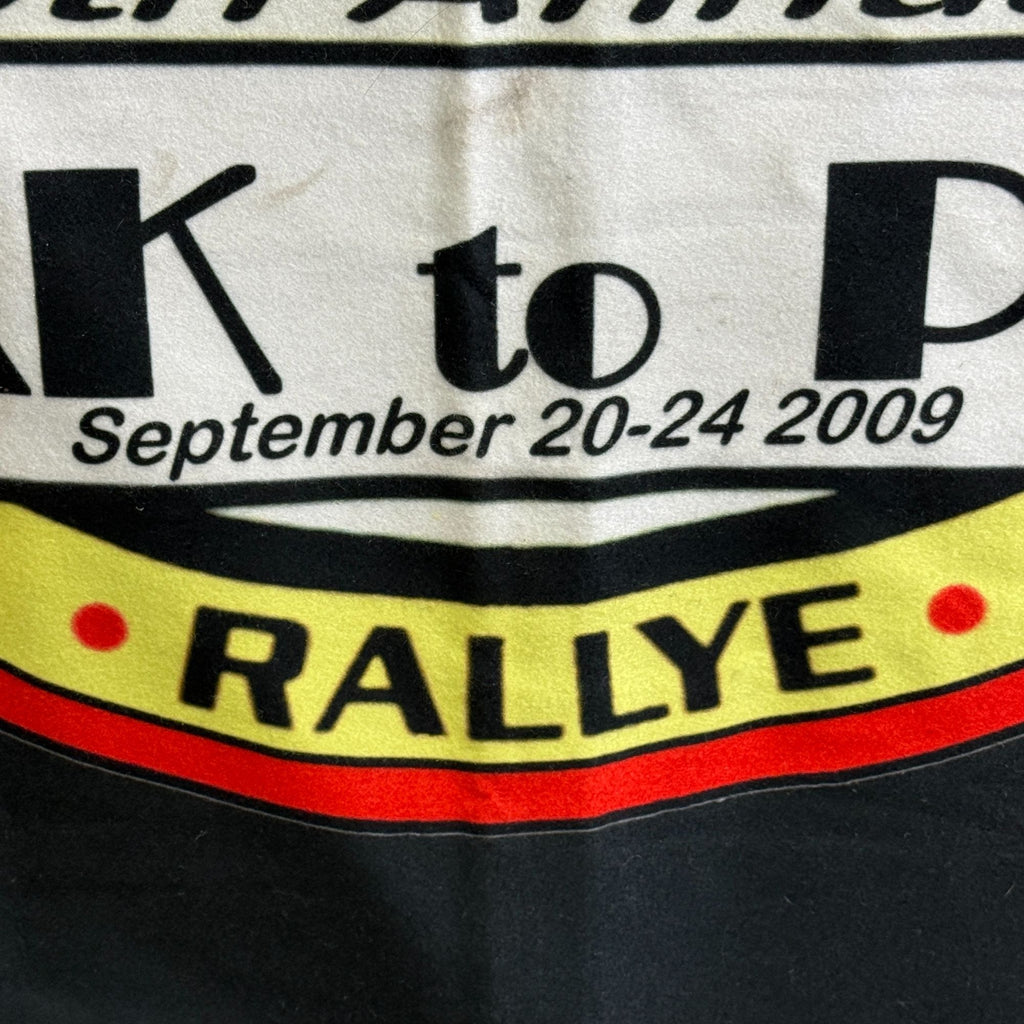 2009 Peak to Peak Rallye Colorado Springs Souvenir Blanket 48x58