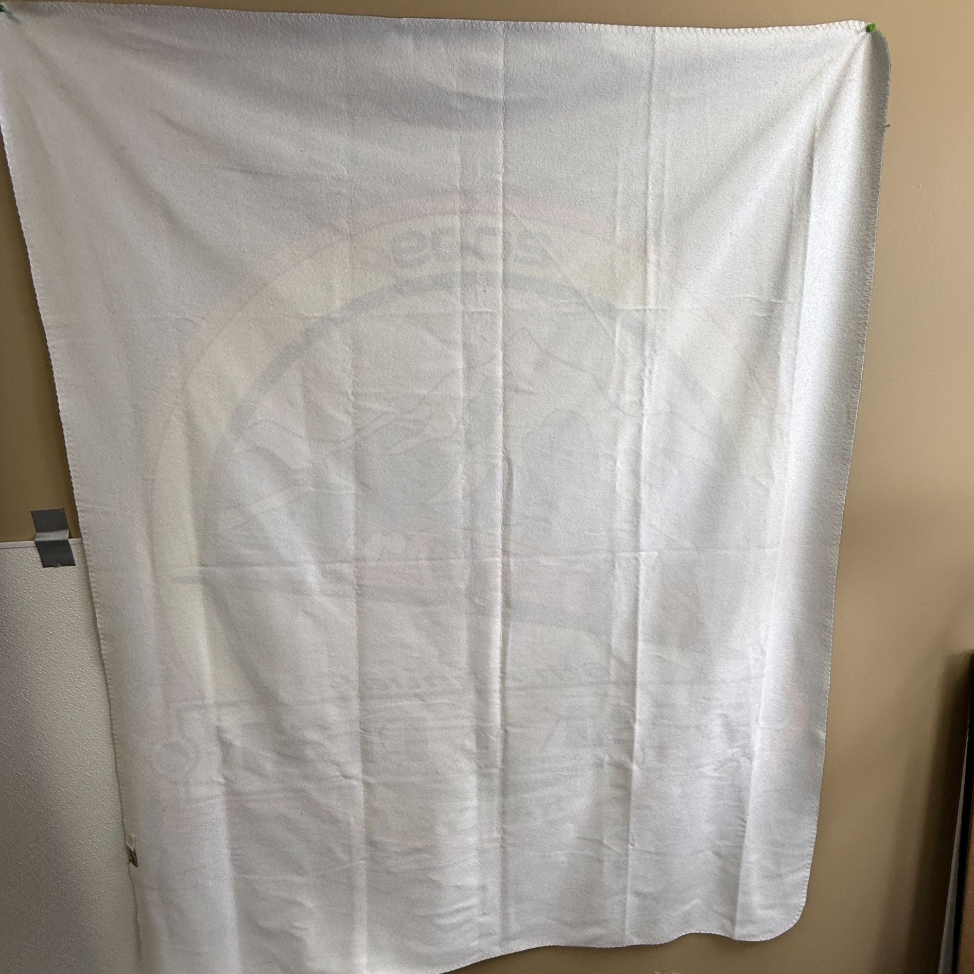 2009 Peak to Peak Rallye Colorado Springs Souvenir Blanket 48x58