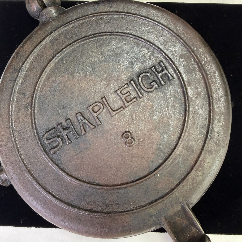 Vintage Shapleigh #8 Cast Iron Waffle Iron No Base