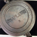 Vintage Shapleigh #8 Cast Iron Waffle Iron No Base