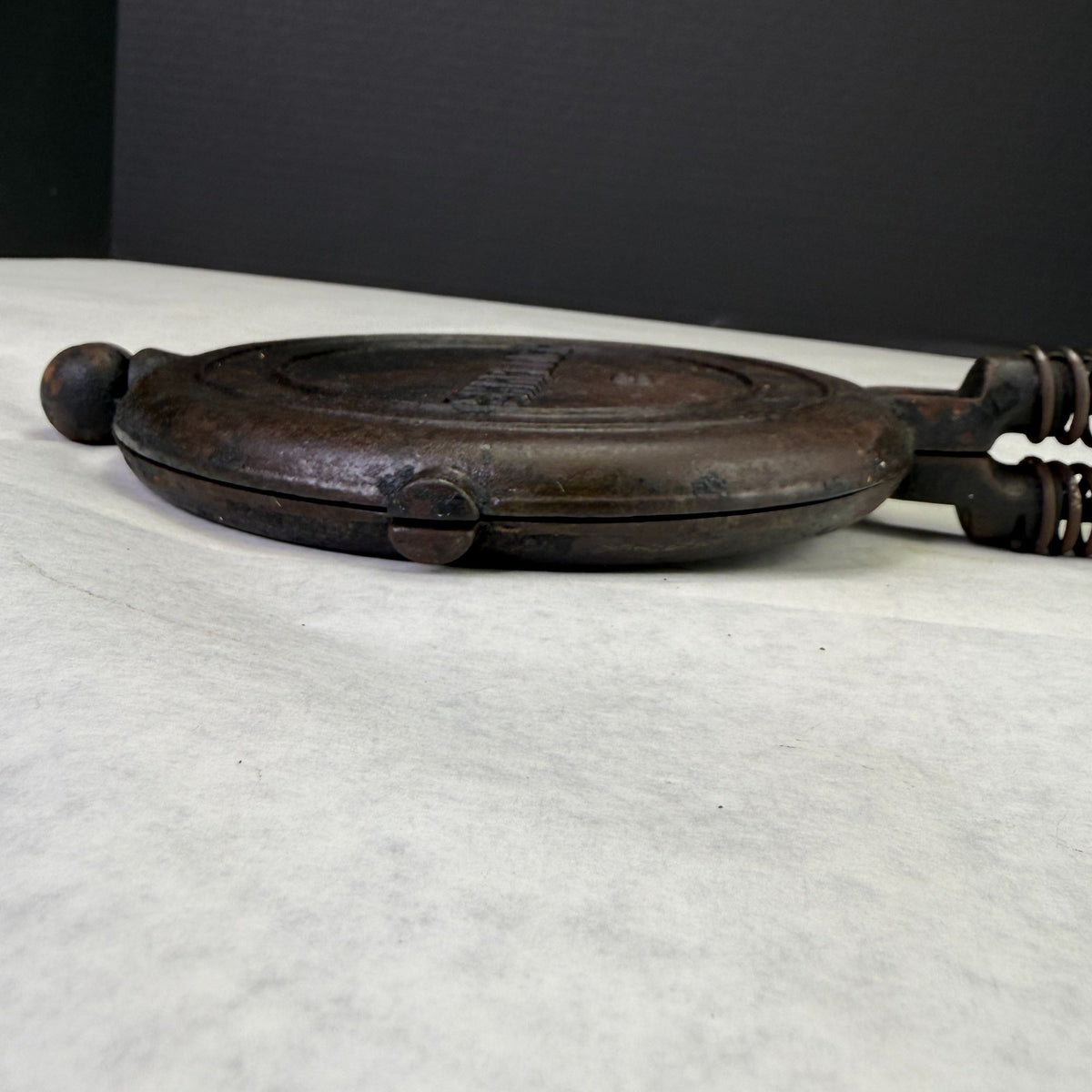 Vintage Shapleigh #8 Cast Iron Waffle Iron No Base