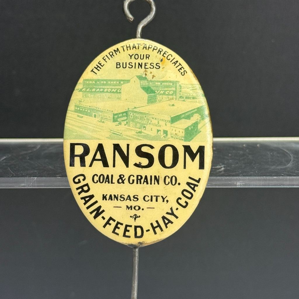 Vintage Ransom Coal & Grain Co. Advertising Receipt Hook Kansas City MO