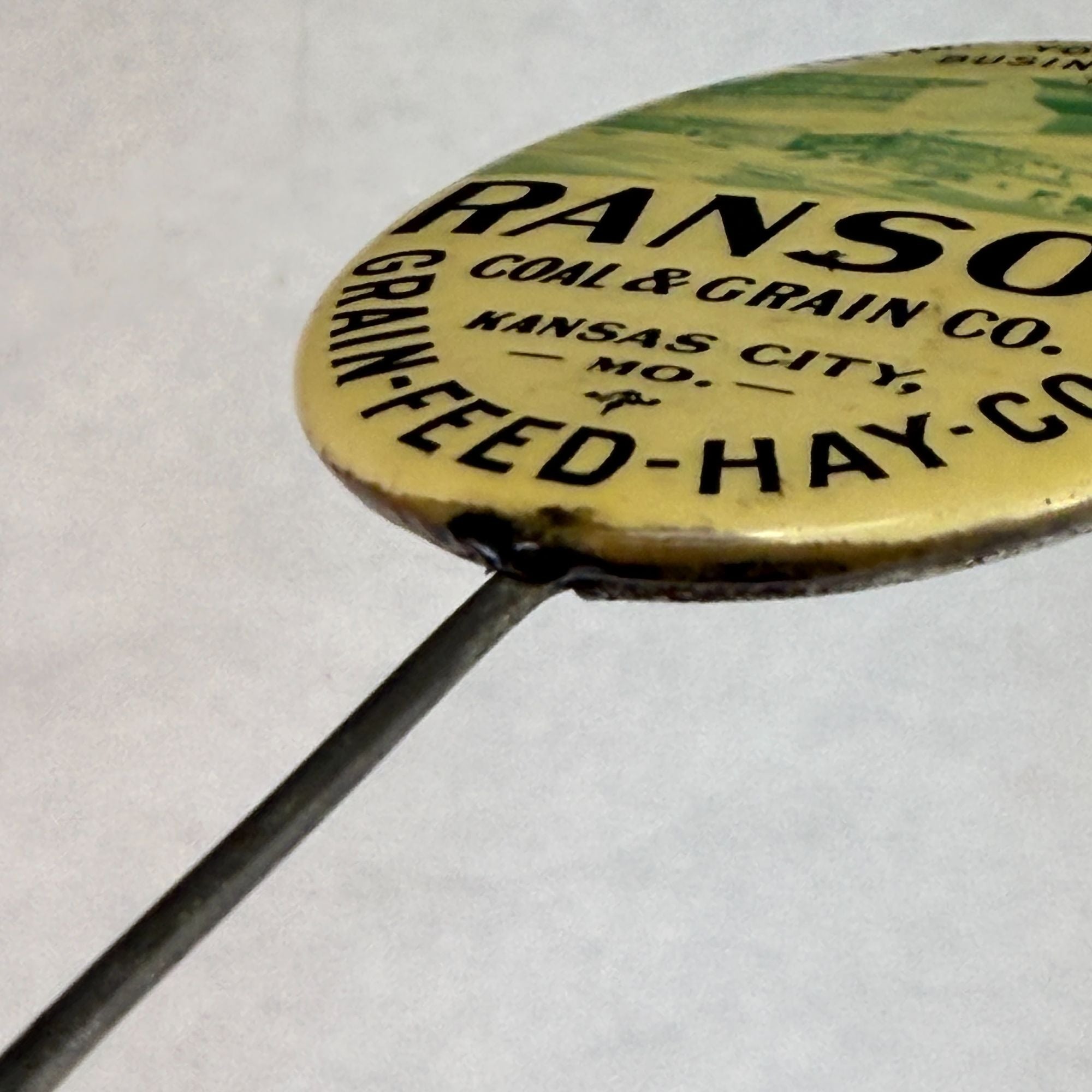 Vintage Ransom Coal & Grain Co. Advertising Receipt Hook Kansas City MO