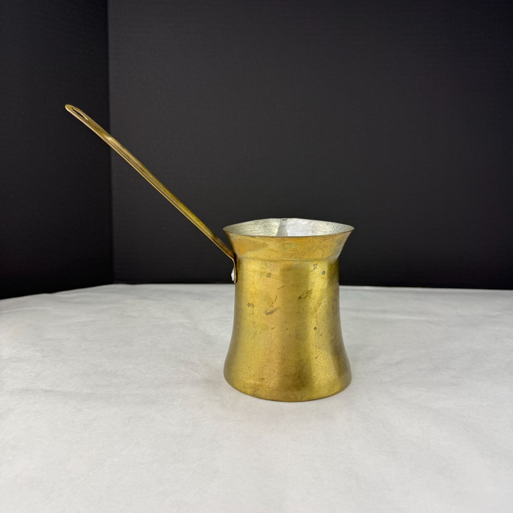 Vintage Brass Turkish Coffee Pot #8